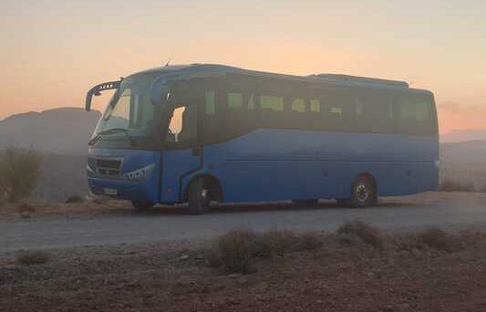 Soria Bus en el Geoparque de Granada